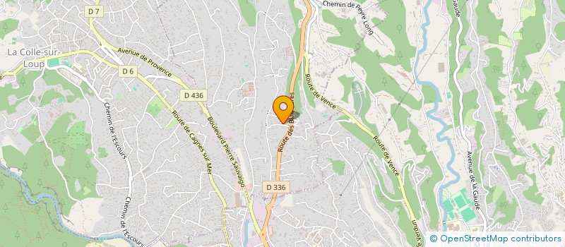 localisation de l'entreprise IMMO CONCEPT INVEST à SAINT-PAUL-DE-VENCE