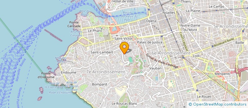 localisation de l'entreprise IMMO-CONCEPT K  MARSEILLE