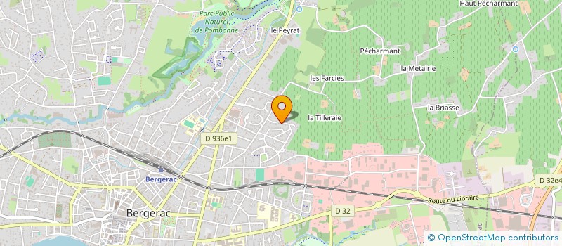 localisation de l'entreprise IMMO CONCEPT LR à BERGERAC