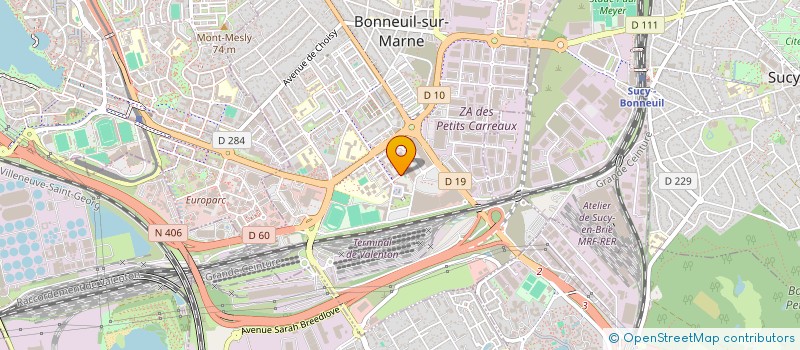 localisation de l'entreprise IMMO CONFORT  BONNEUIL-SUR-MARNE