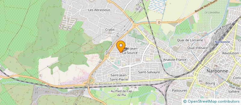 localisation de l'entreprise IMMO CONFORT FRANCE à NARBONNE