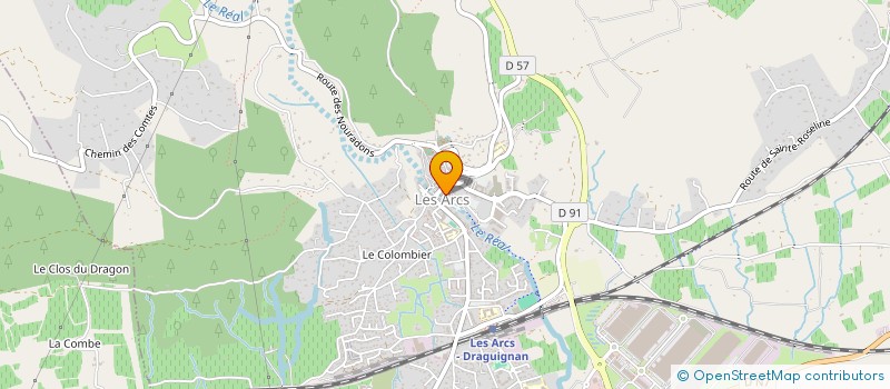 localisation de l'entreprise IMMO CONSEIL à LES ARCS