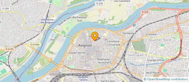 localisation de l'entreprise IMMO CONSEIL  AVIGNON