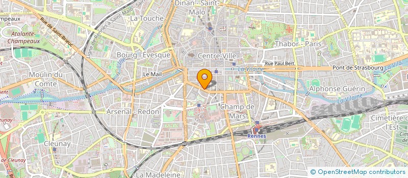 localisation de l'entreprise IMMO CONSEIL JD à RENNES