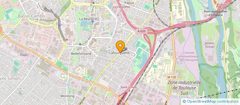 localisation de l'entreprise IMMO CONSEILS PLUS  TOULOUSE