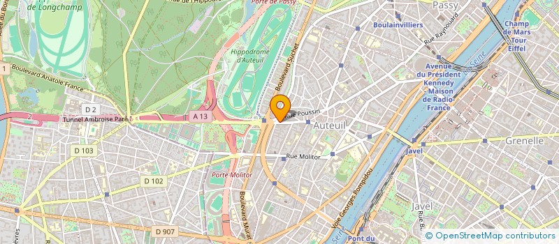 localisation de l'entreprise IMMO CONSULTING  PARIS