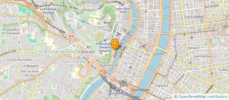 localisation de l'entreprise IMMO CORP  LYON