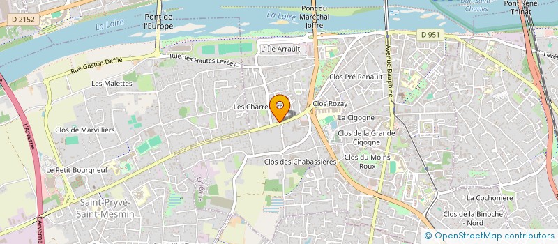 localisation de l'entreprise IMMO CORPORATION à ORLEANS