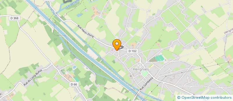 localisation de l'entreprise IMMO COUPEZ  HERGNIES