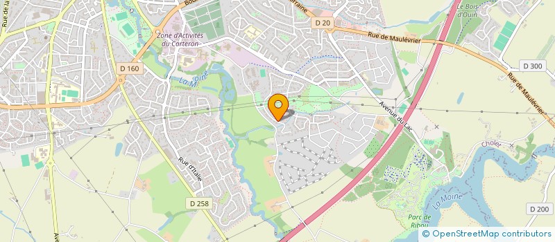localisation de l'entreprise IMMO CROCO à CHOLET