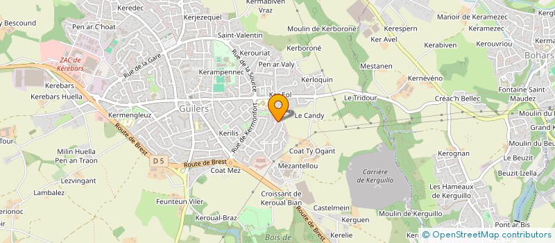 localisation de l'entreprise IMMO CUEFF  GUILERS