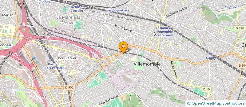 localisation de l'entreprise IMMO D'AVENIR à VILLEMOMBLE