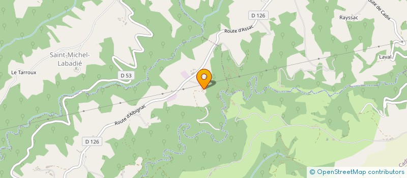 localisation de l'entreprise IMMO D'ELLE  ASSAC