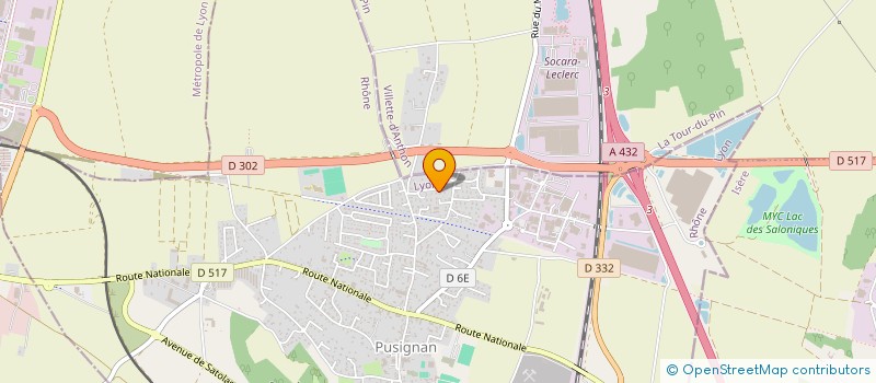 localisation de l'entreprise IMMO D&G  AGDE