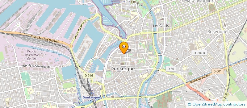 localisation de l'entreprise IMMO D'HEM à DUNKERQUE