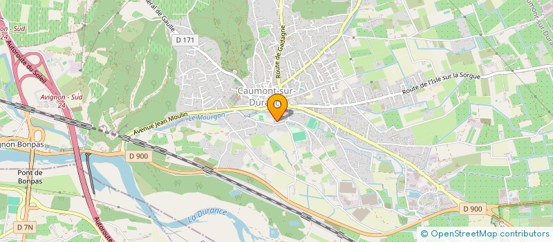 localisation de l'entreprise IMMO D4D  CAUMONT-SUR-DURANCE