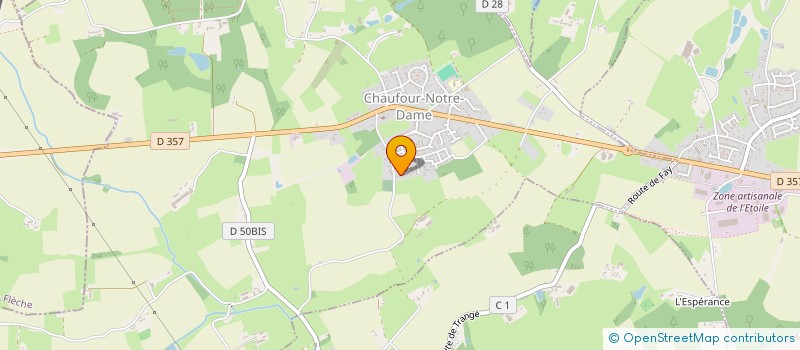 localisation de l'entreprise IMMO DAG  CHAUFOUR-NOTRE-DAME