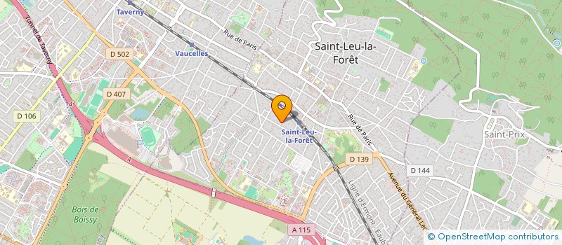 localisation de l'entreprise IMMO DARTOIS&CIE  SAINT-LEU-LA-FORET