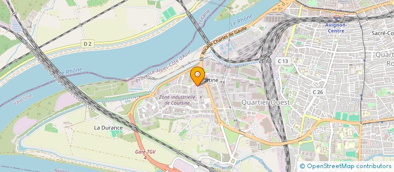 localisation de l'entreprise IMMO DCI  AVIGNON