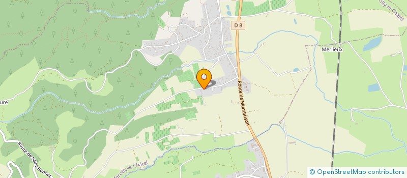 localisation de l'entreprise IMMO DE A A Z FONCIER  MARCILLY-LE-CHATEL