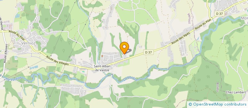 localisation de l'entreprise IMMO DE CHAMBERON  VERNIOZ