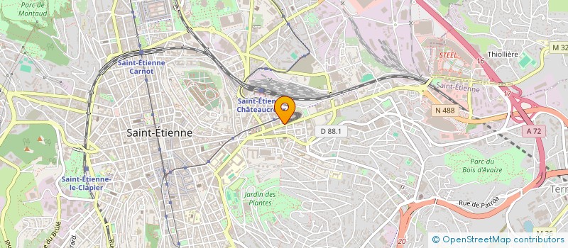 localisation de l'entreprise IMMO DE FRANCE FOREZ VELAY  SAINT-ETIENNE