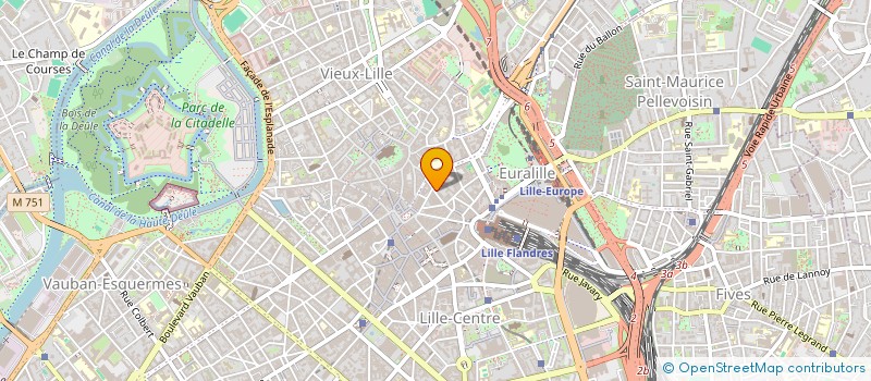 localisation de l'entreprise IMMO DE FRANCE HAUTS DE FRANCE à LILLE