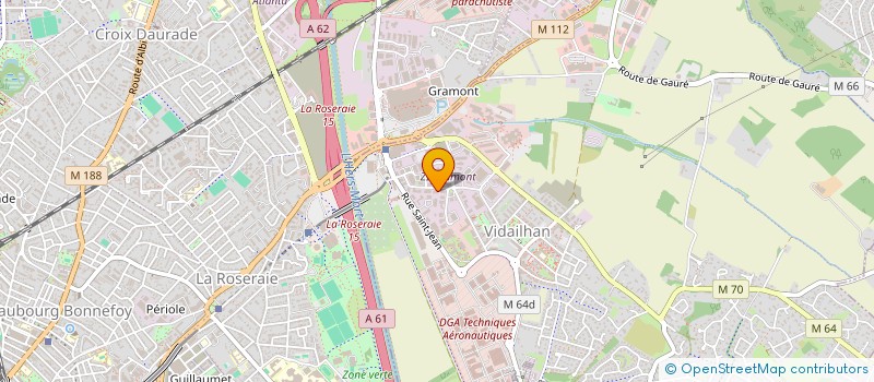 localisation de l'entreprise IMMO DE FRANCE TOULOUSE BALMA  TOULOUSE
