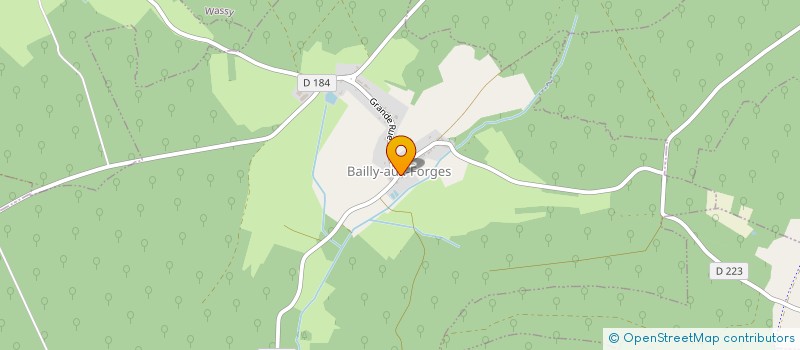 localisation de l'entreprise IMMO DE LA FORGE à BAILLY-AUX-FORGES