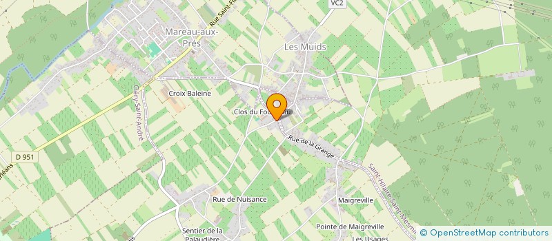 localisation de l'entreprise IMMO DE LOIRE à MEZIERES-LEZ-CLERY