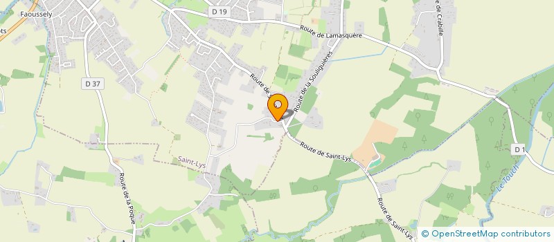 localisation de l'entreprise IMMO DE PIQUES  SAINT-LYS