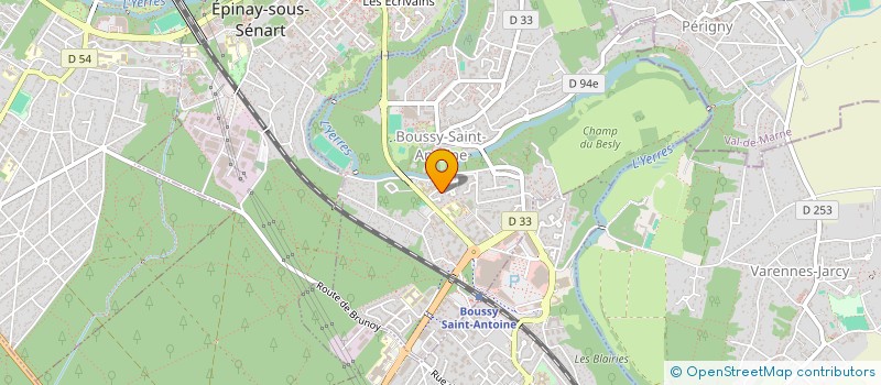 localisation de l'entreprise IMMO DE SENART à BOUSSY-SAINT-ANTOINE