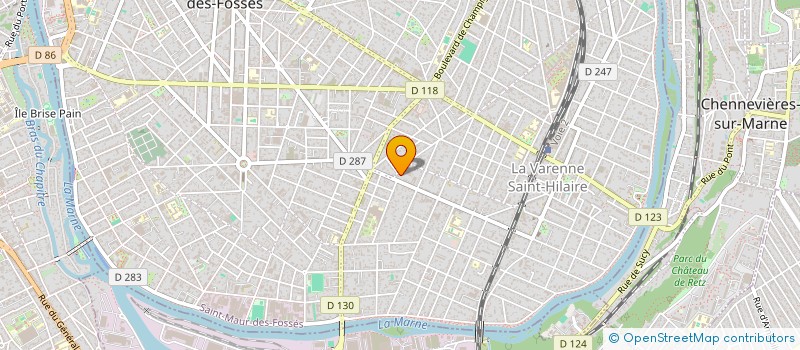 localisation de l'entreprise IMMO DEBPISTO à SAINT-MAUR-DES-FOSSES