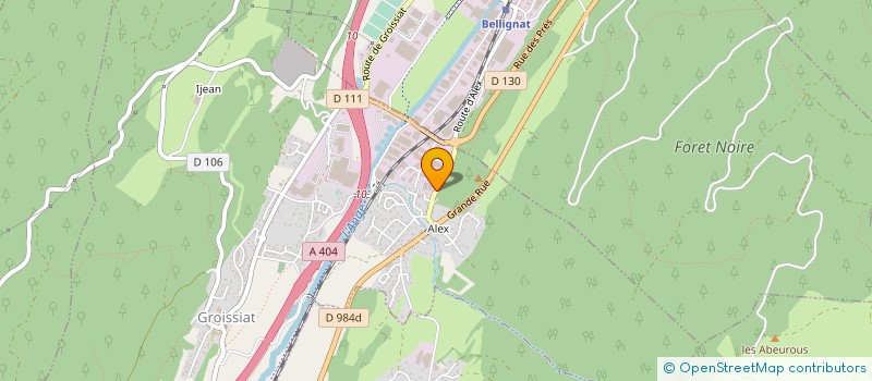 localisation de l'entreprise IMMO-DEM à GROISSIAT