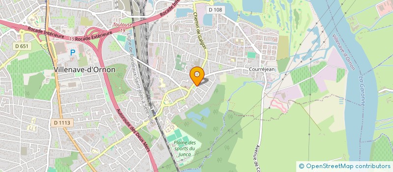 localisation de l'entreprise IMMO DES GRAVES  VILLENAVE-D'ORNON