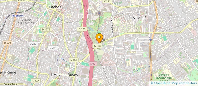 localisation de l'entreprise IMMO DES ILES à VILLEJUIF
