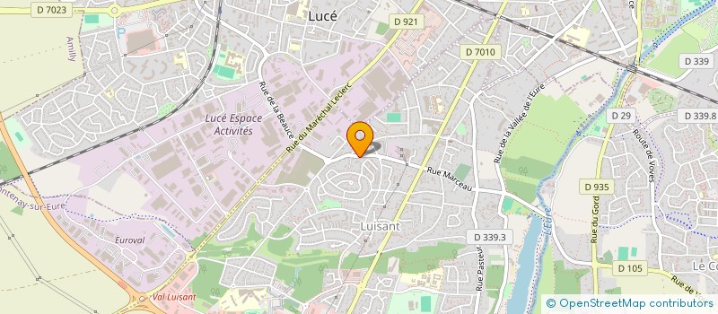 localisation de l'entreprise IMMO DESAUNAI à LUISANT