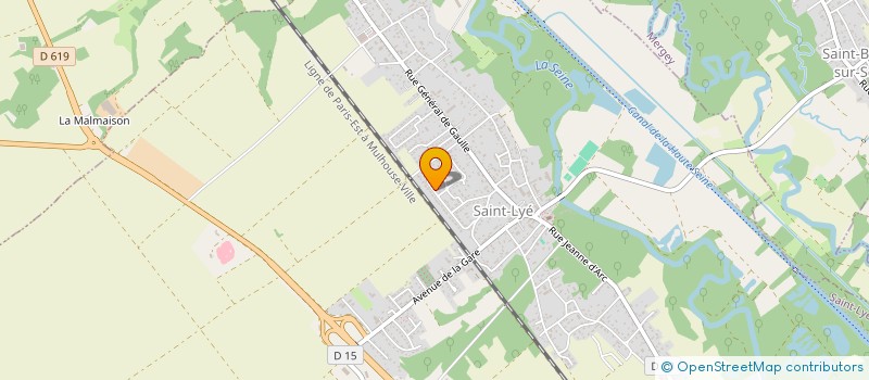 localisation de l'entreprise IMMO DEST  SAINT-LYE