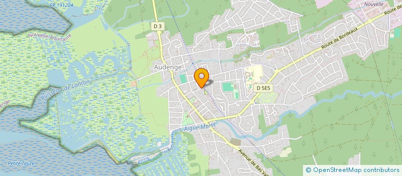 localisation de l'entreprise IMMO DEVELOPPEMENT  AUDENGE