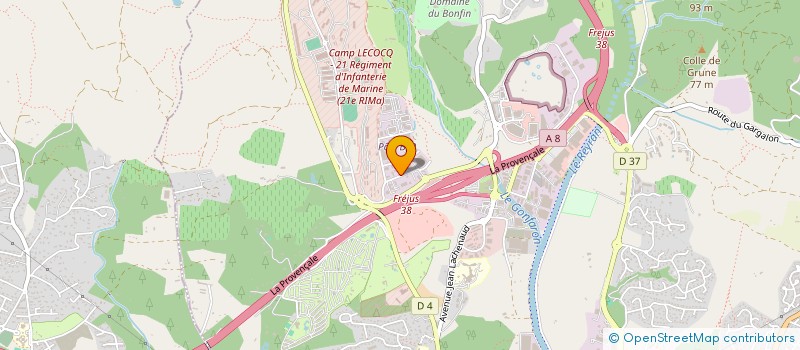 localisation de l'entreprise IMMO DEVELOPPEMENT à FREJUS