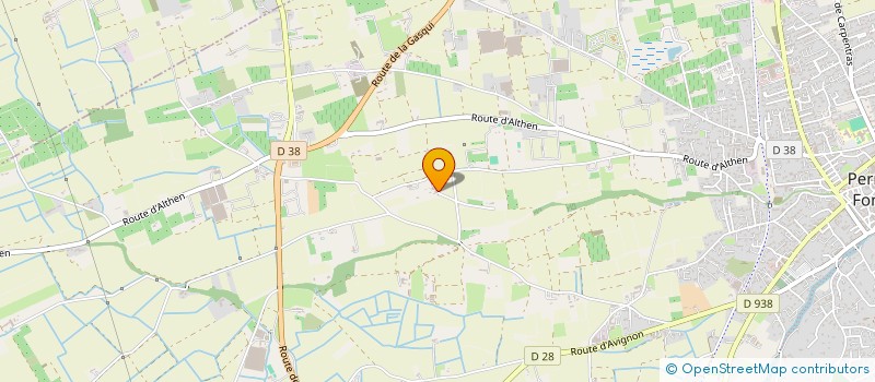 localisation de l'entreprise IMMO DEZEL  PERNES-LES-FONTAINES