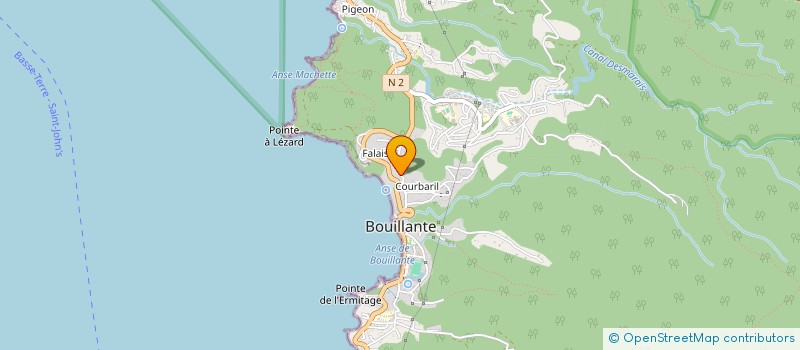 localisation de l'entreprise IMMO DIAG 971 à BOUILLANTE