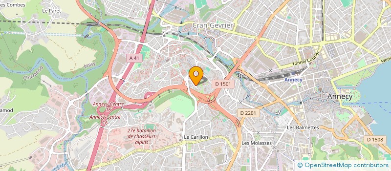 localisation de l'entreprise IMMO & DIOTS à ANNECY