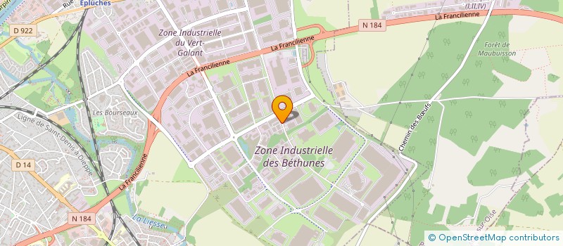 localisation de l'entreprise IMMO DN  SAINT-OUEN-L'AUMONE