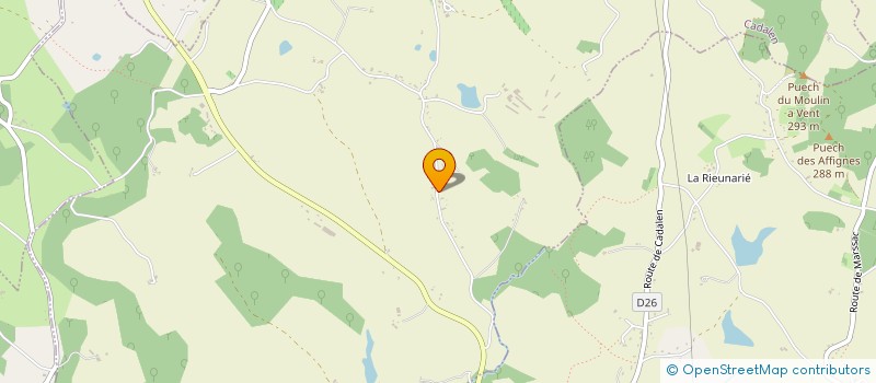 localisation de l'entreprise IMMO DOMINGO  CADALEN