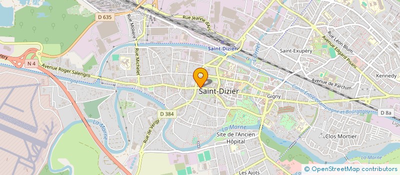 localisation de l'entreprise IMMO DOREAU DEPIERREUX à SAINT-DIZIER