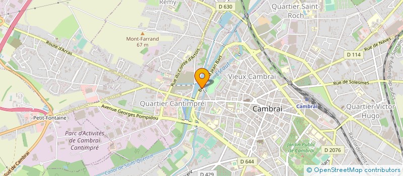 localisation de l'entreprise IMMO DORIGNIES  CAMBRAI