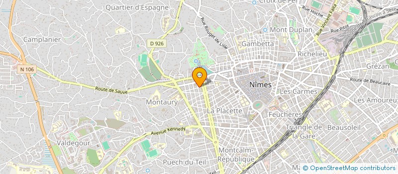 localisation de l'entreprise IMMO DPE à NIMES