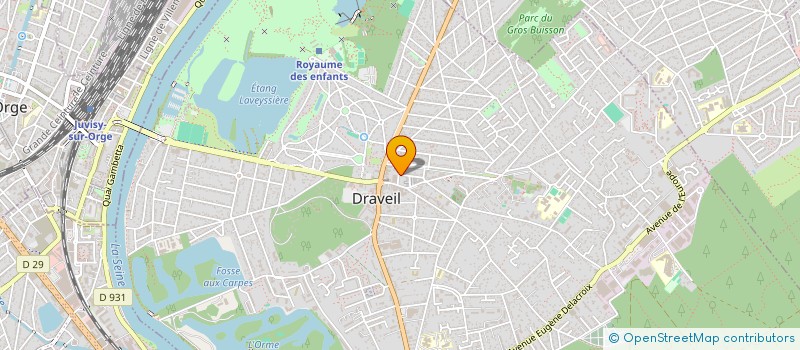 localisation de l'entreprise IMMO DRAVEIL à DRAVEIL