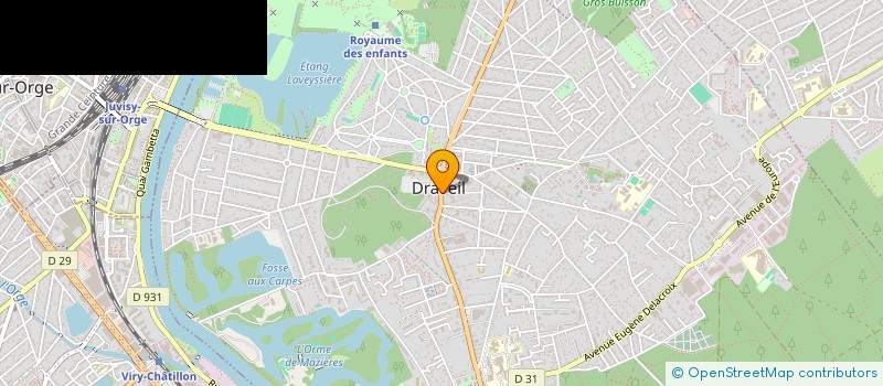 localisation de l'entreprise IMMO DRAVEIL à DRAVEIL